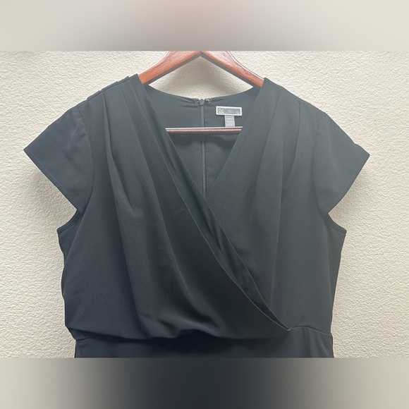 Chelsea28 Faux Wrap Jersey Midi Dress - Picture 3 of 5